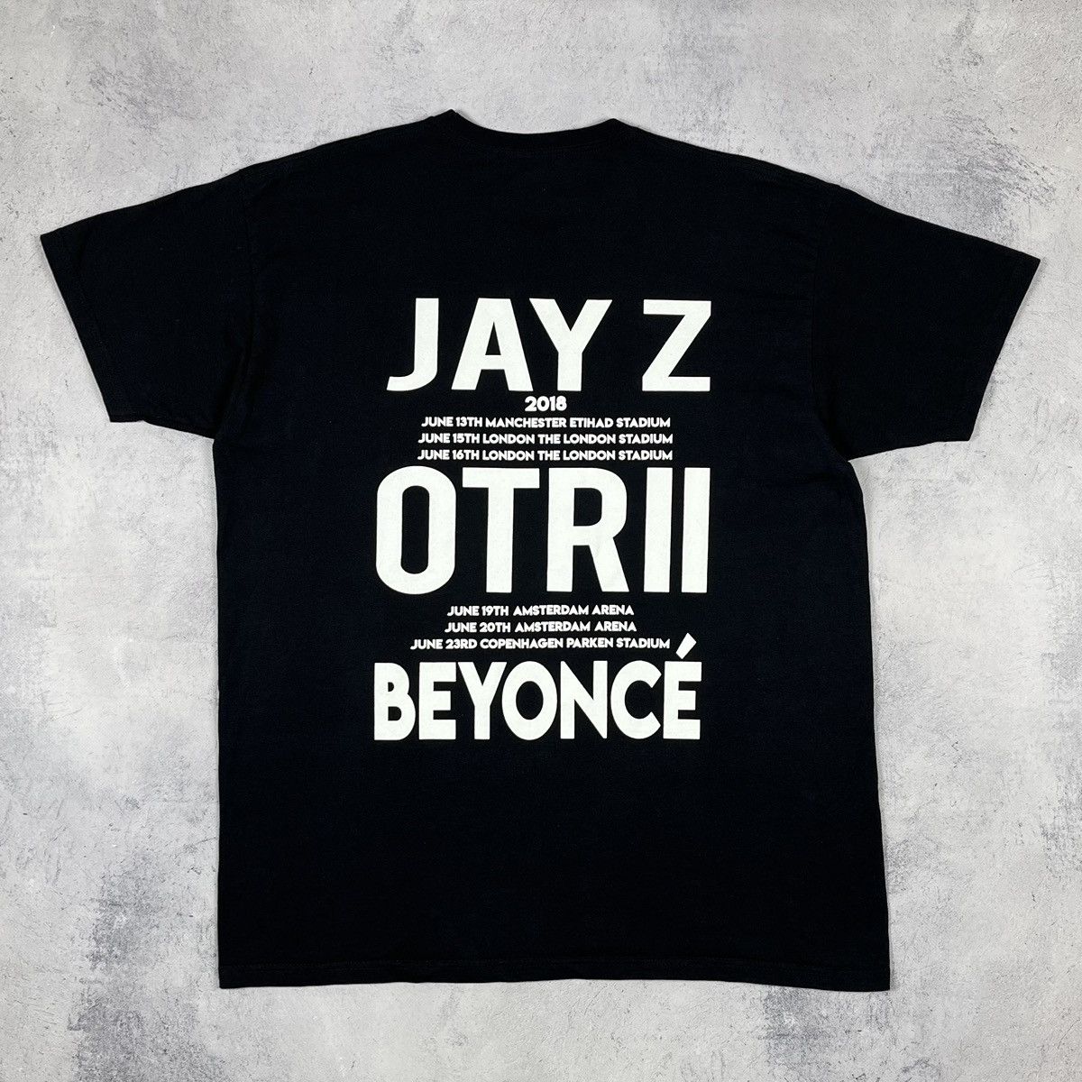 Band Tees Jay Z x Beyonce On the Run II Tour tee 2018 Size US L / EU 52-54 / 3 - 6 Thumbnail