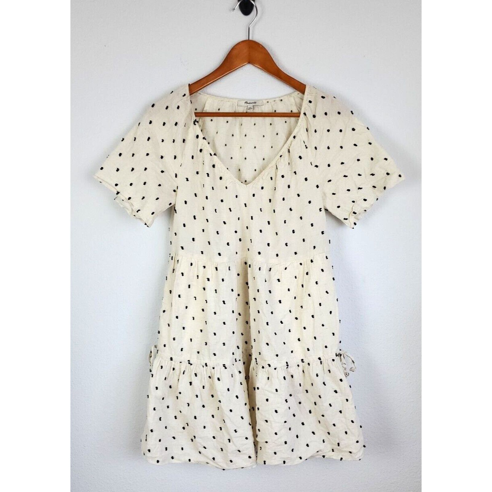 Madewell Madewell Dress Womens XXS Lorelei Cotton Linen Blend Size XXS / US 00 / IT 34 - 13 Thumbnail