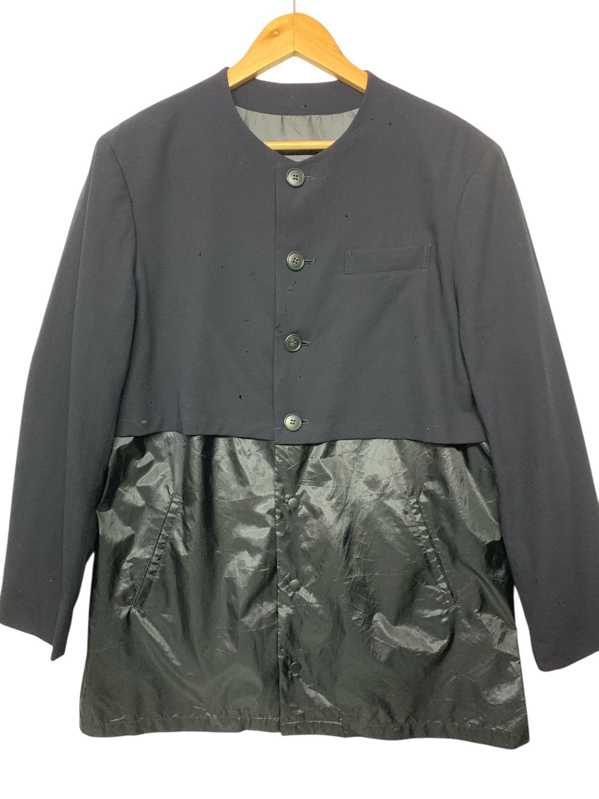 Designer × Y's × Yohji Yamamoto Rare‼️Y's Yohji Yamamoto Full Button Ups Blazer Size L / US 10 / IT 46 - 7 Thumbnail