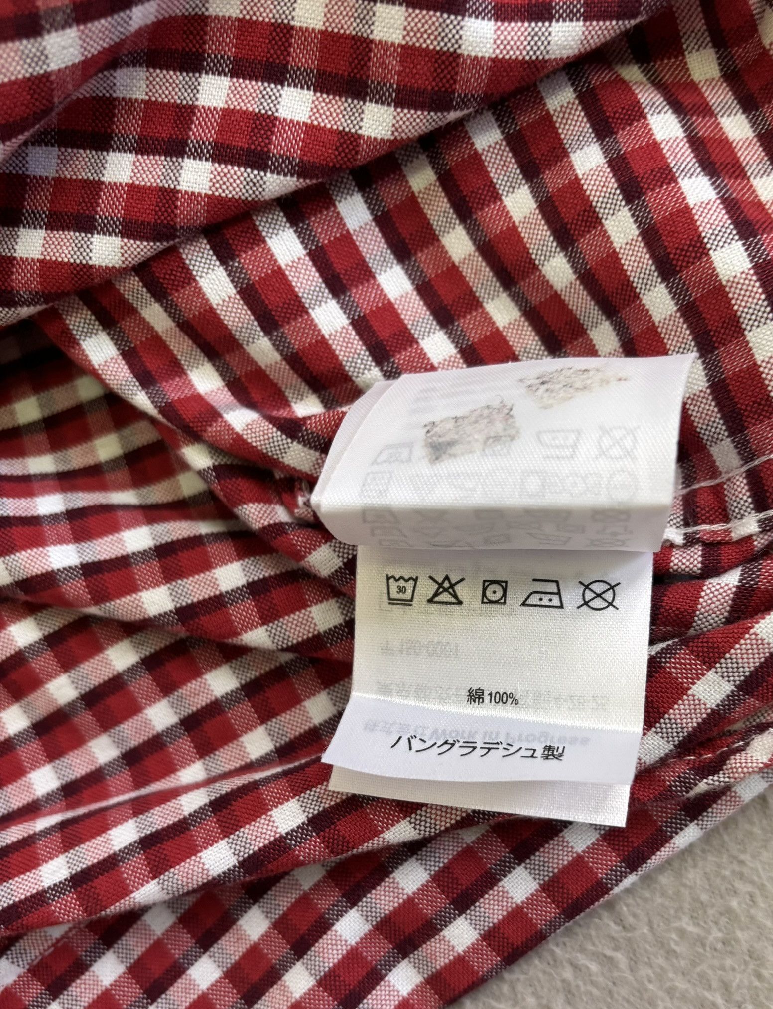 Carhartt Wip Carhartt WIP shirt red check medium Size US M / EU 48-50 / 2 - 13 Thumbnail