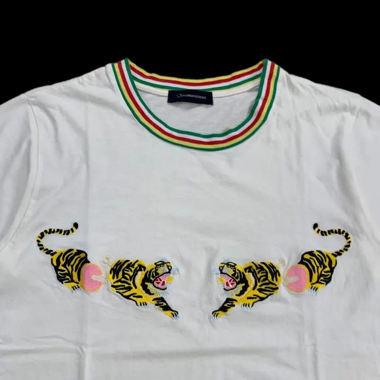 Undercover John Undercover Tiger Embroidery Tshirt Size US L / EU 52-54 / 3 - 2 Thumbnail