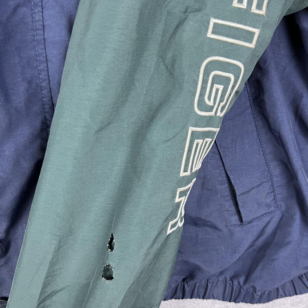 Tommy Hilfiger Vintage Tommy Hilfiger Sailing Jacket Green Size M(FLAWS) Size US M / EU 48-50 / 2 - 7 Thumbnail