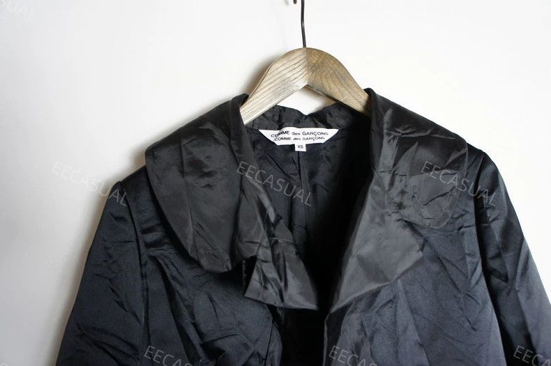 Comme des Garcons Comme des Garcons Black raw edge double coat jacket Size XS / US 0-2 / IT 36-38 - 4 Thumbnail