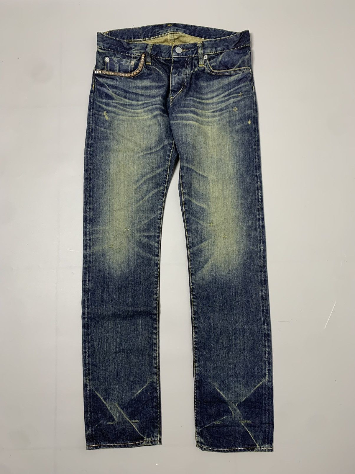 Hysteric Glamour Hysteric Glamour Studded Denim Jeans Size 30" / US 8 / IT 44 - 1 Thumbnail