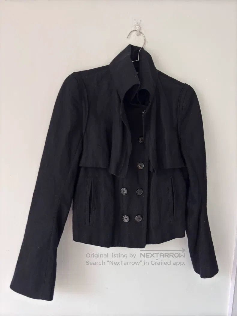 Ann Demeulemeester Ann Demeulemeester 40 wool jacket Size M / US 6-8 / IT 42-44 - 4 Thumbnail