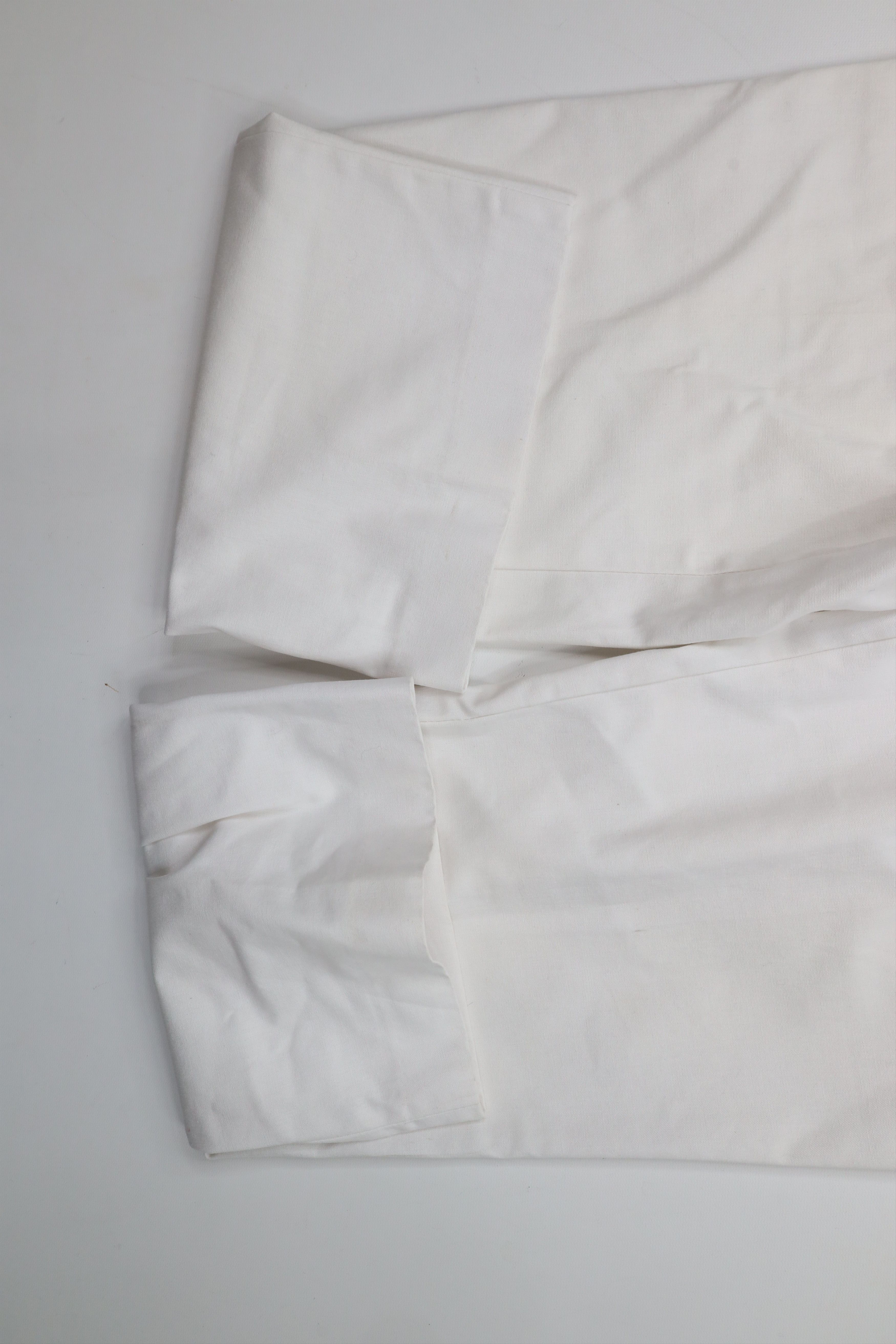 Vintage Vintage 70s Streetwear Bell Bottoms Painter Pants White USA Size US 38 / EU 54 - 5 Thumbnail