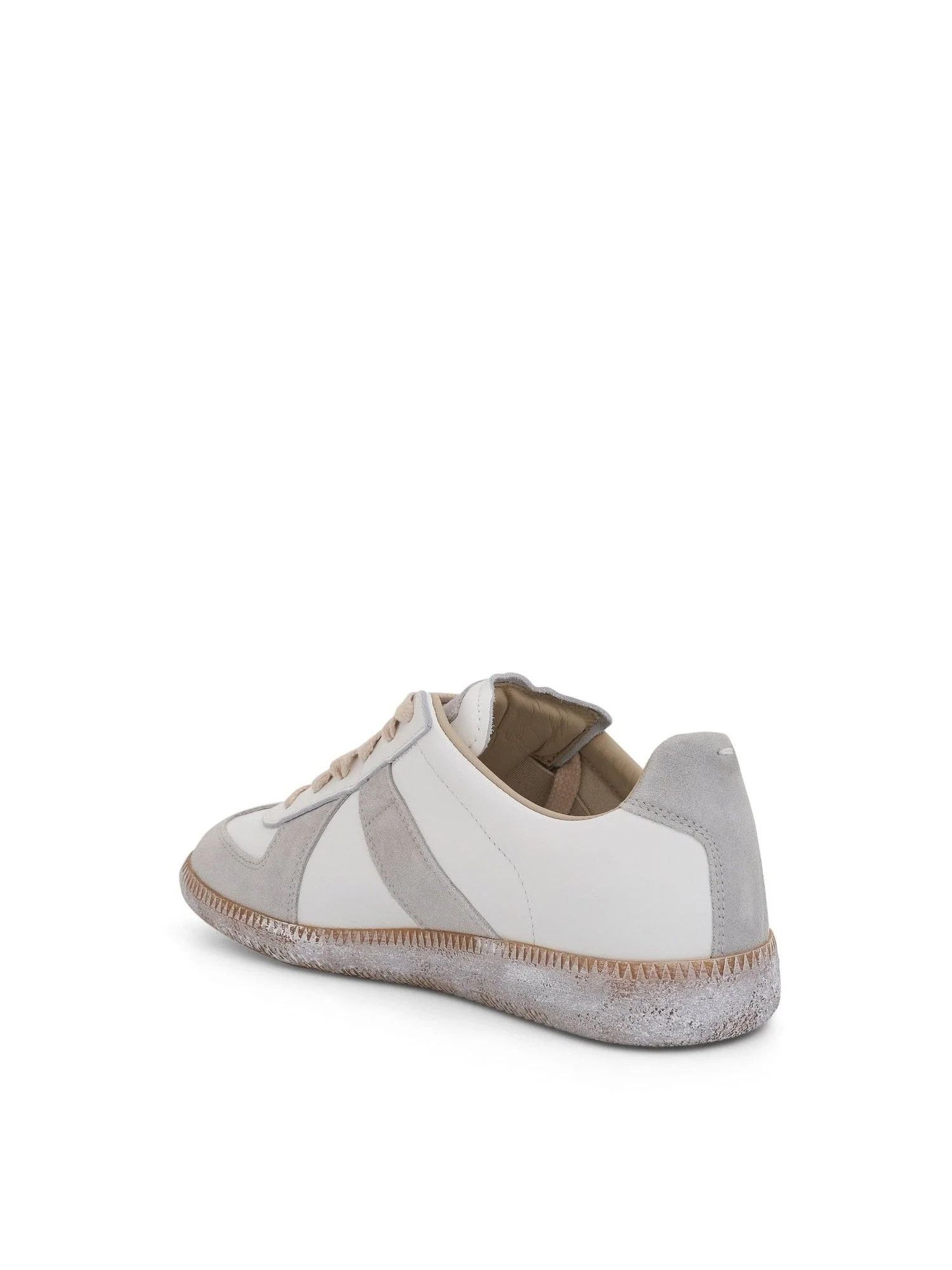 Maison Margiela o1w1db10725 Replica Low-Top Sneakers in Off White Size US 10 / IT 40 - 3 Thumbnail