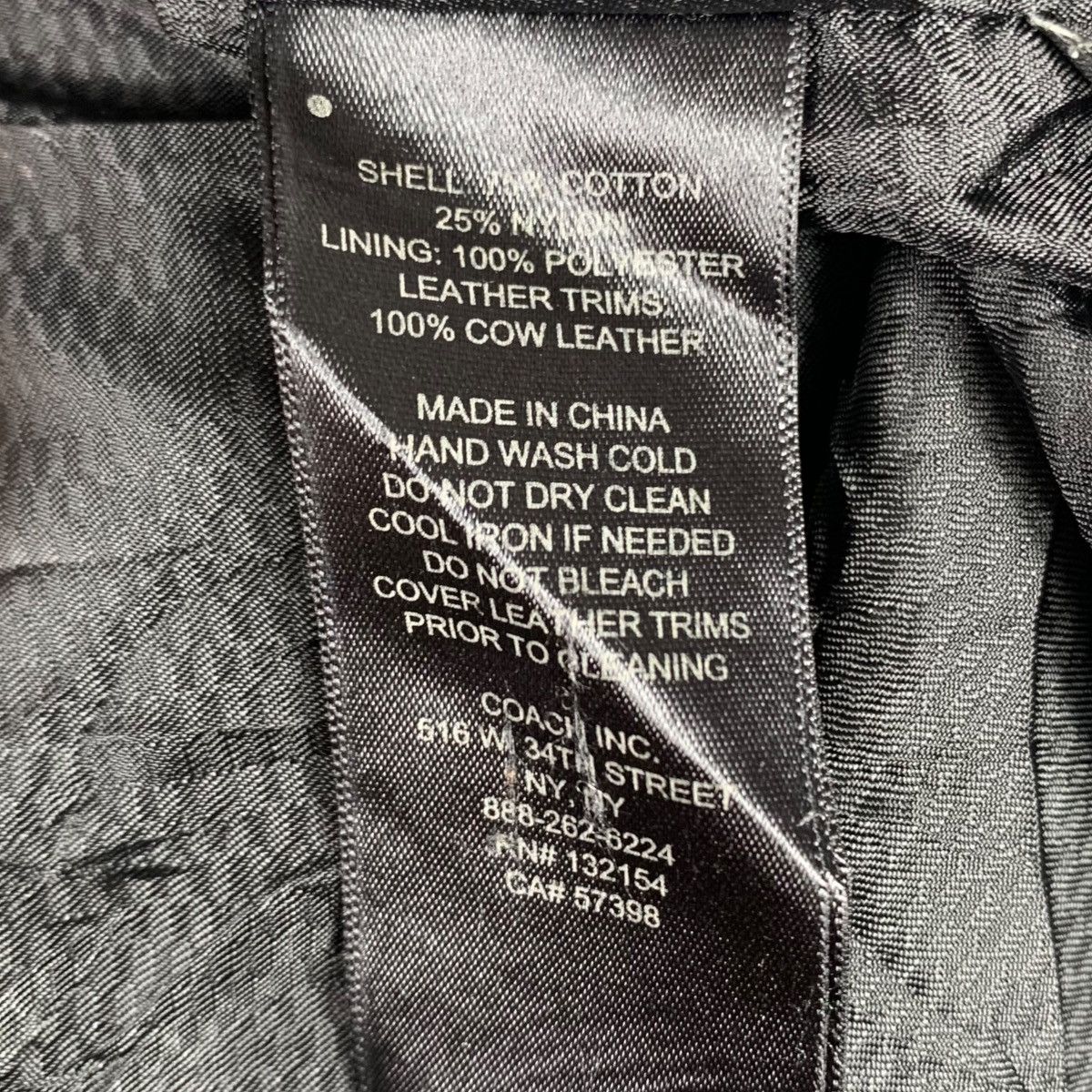 Coach COACH NEW YORK Multi Pockets Black Coat Jacket Size US M / EU 48-50 / 2 - 8 Thumbnail