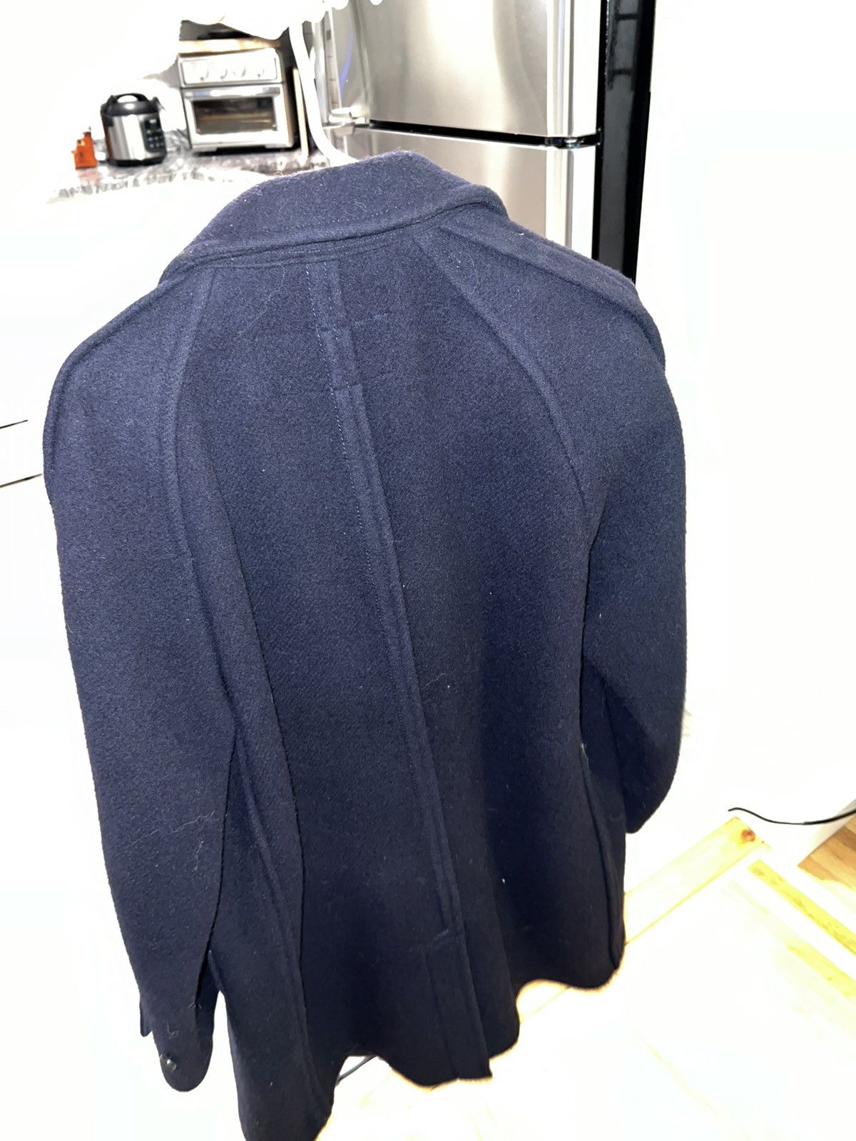 Comme des Garcons Homme Vintage CDGH Overcoat Size US L / EU 52-54 / 3 - 3 Thumbnail