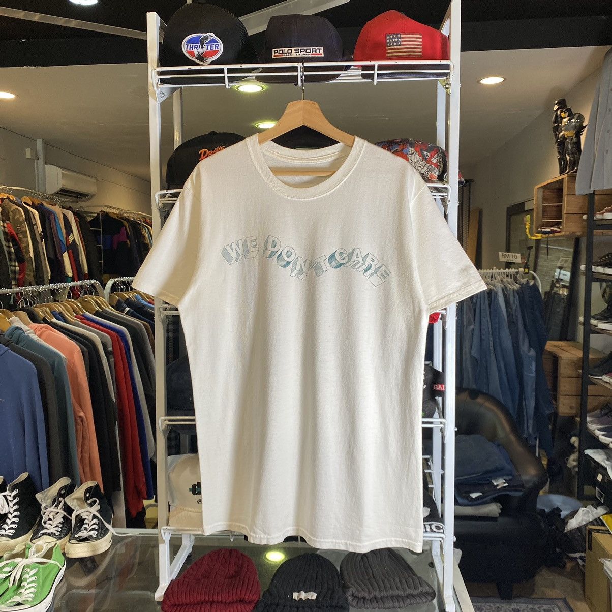 Undercover VINTAGE RARE AW99🔥Undercover “We Don’t Care” T-Shirts Large Size US L / EU 52-54 / 3 - 1 Thumbnail