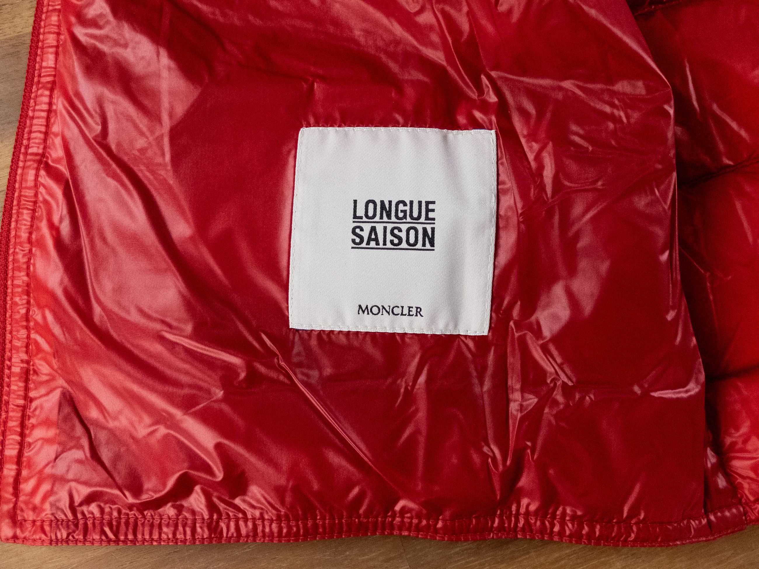 Moncler MONCLER Gui red padded quilted down vest Size 1 / Small Size US S / EU 44-46 / 1 - 11 Thumbnail