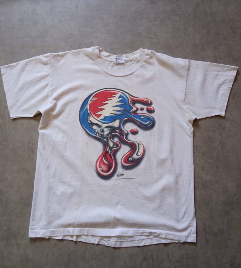 Vintage 1994 Vintage Grateful melting face Tee Size US L / EU 52-54 / 3 - 1 Thumbnail