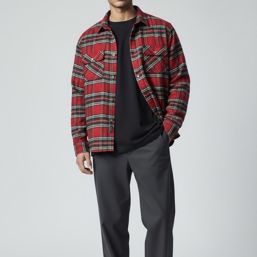 Abercrombie & Fitch Abercombie redison double pocket flannel Size US M / EU 48-50 / 2 - 1 Thumbnail