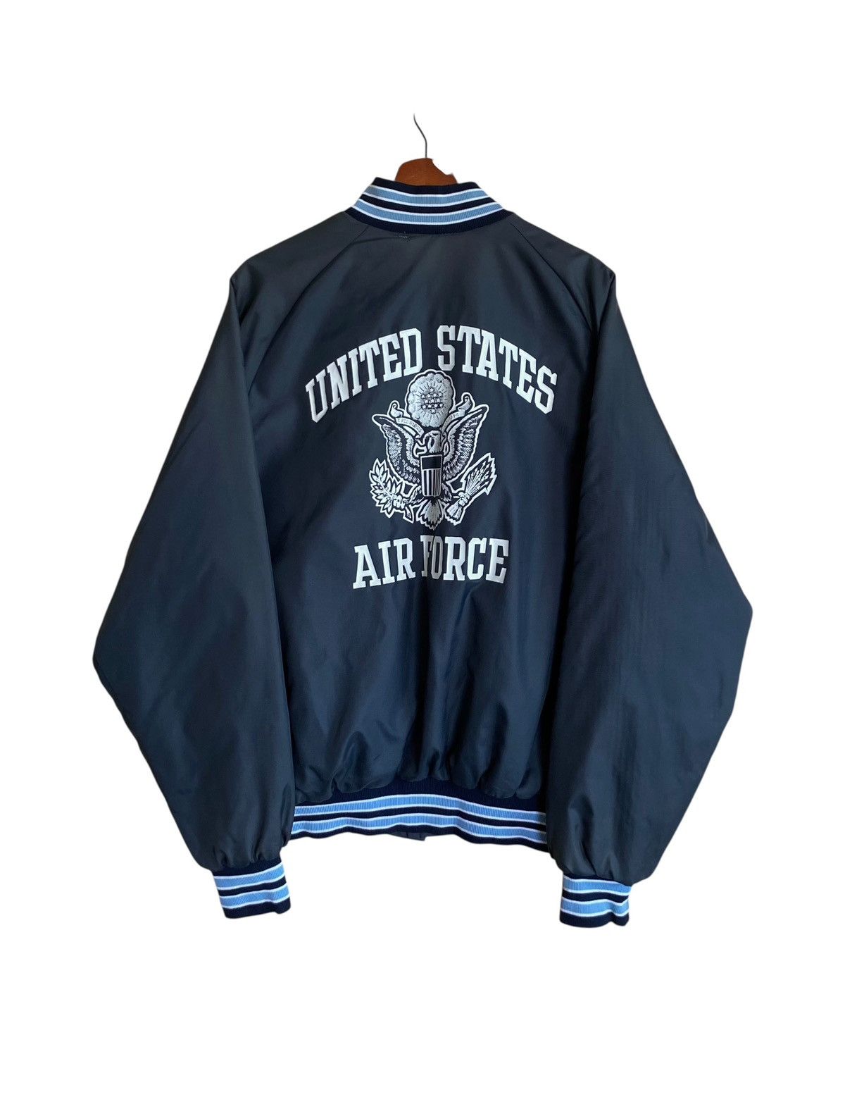 Vintage Rare Design Vintage United States Air Forces Varsity 1980s Size US L / EU 52-54 / 3 - 1 Thumbnail