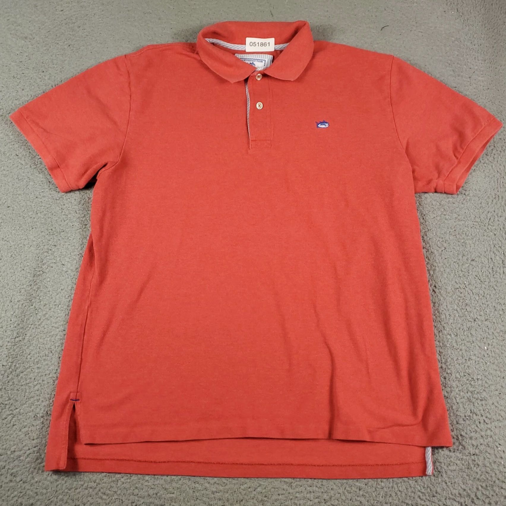 Southern Tide Southern Tide Polo Shirt Mens Large Blue Casual Short Sleeve Preppy Size US L / EU 52-54 / 3 - 2 Thumbnail