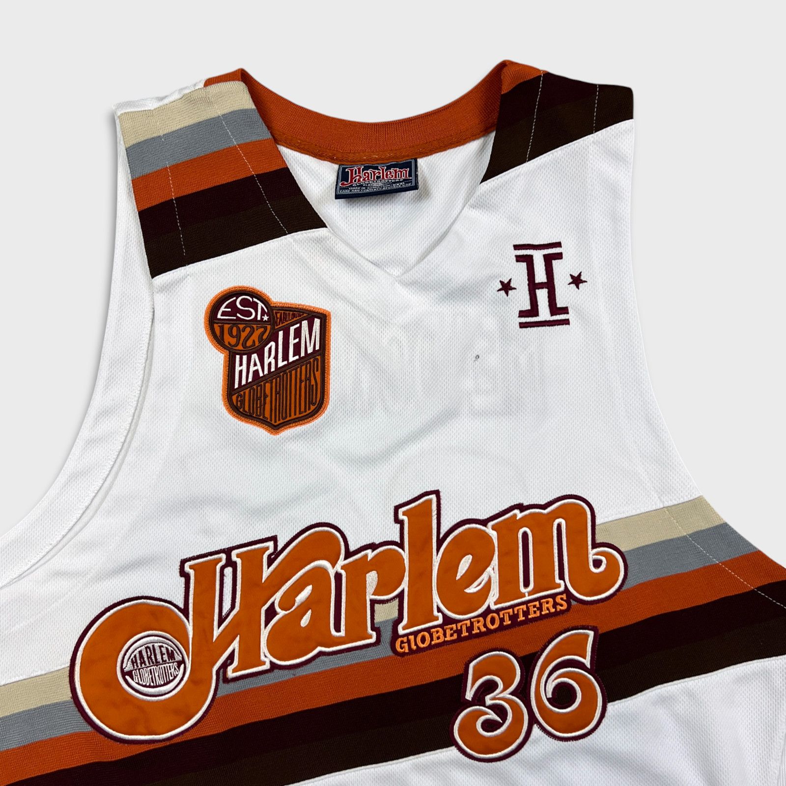 Fubu Fubu Harlem Globetrotters Meadowlark Jersey 3XL Basketball Size US XXL / EU 58 / 5 - 6 Thumbnail