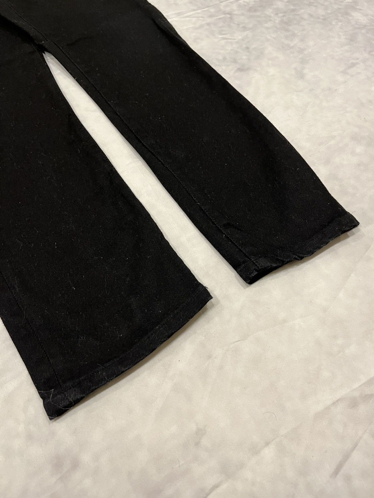 Dior SS18 Dior Homme Kris Van Assche Black 'SLIM 17.5' Denim Size US 30 / EU 46 - 4 Thumbnail