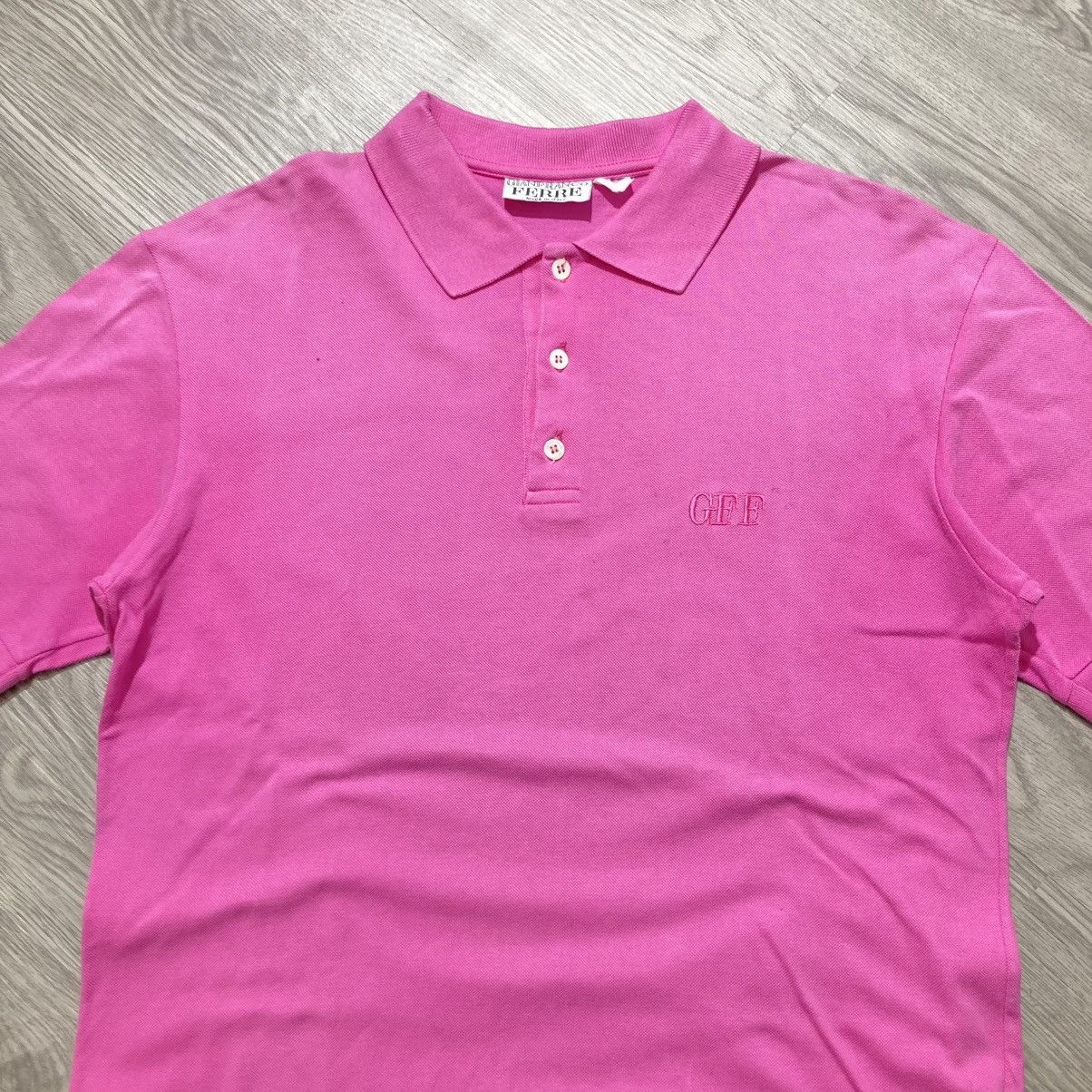 Gianfranco Ferre 🇮🇹 1900s Vintage Gianfranco Ferre Small Logo Polo Tee Luxury Size US M / EU 48-50 / 2 - 2 Thumbnail