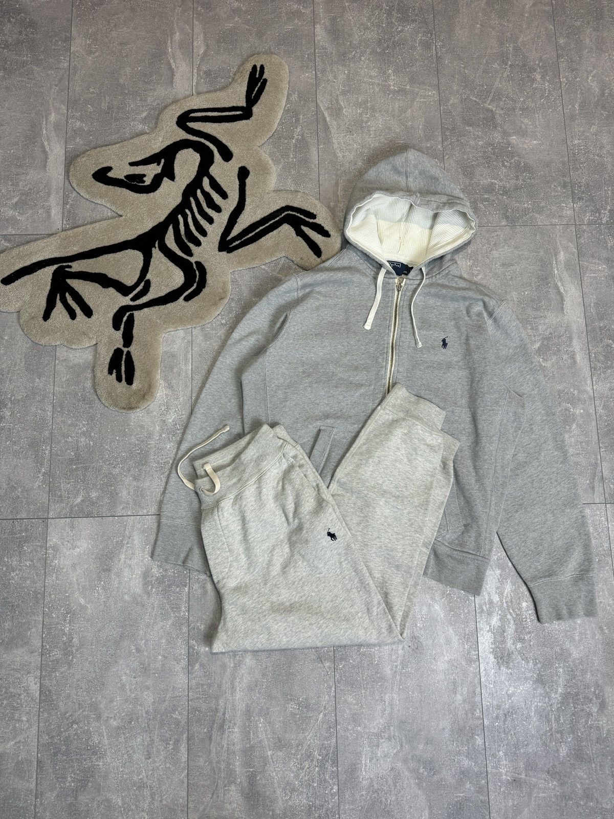 Polo Ralph Lauren × Vintage Mens Vintage Polo Ralph Lauren suits pants zip hoodie y2k Size US M / EU 48-50 / 2 - 1 Thumbnail