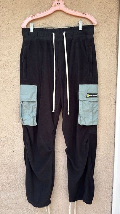 Daniel Patrick Daniel Patrick Mens Pants Black Medium New Designer Size US 32 / EU 48 - 1 Thumbnail