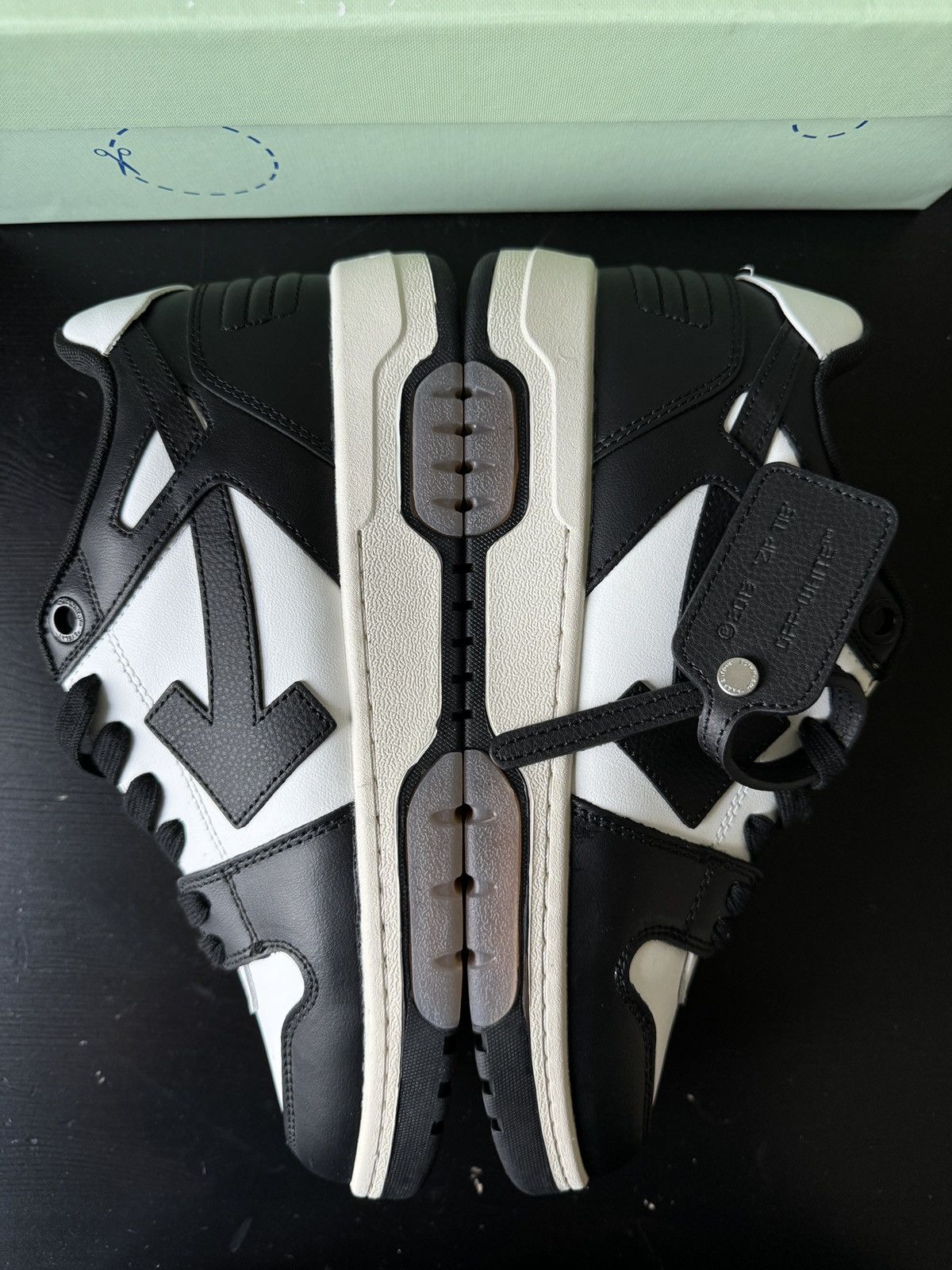 Off-White Off-White Out Of Office “OOO” Black/White Size US 8.5 / EU 41-42 - 10 Thumbnail