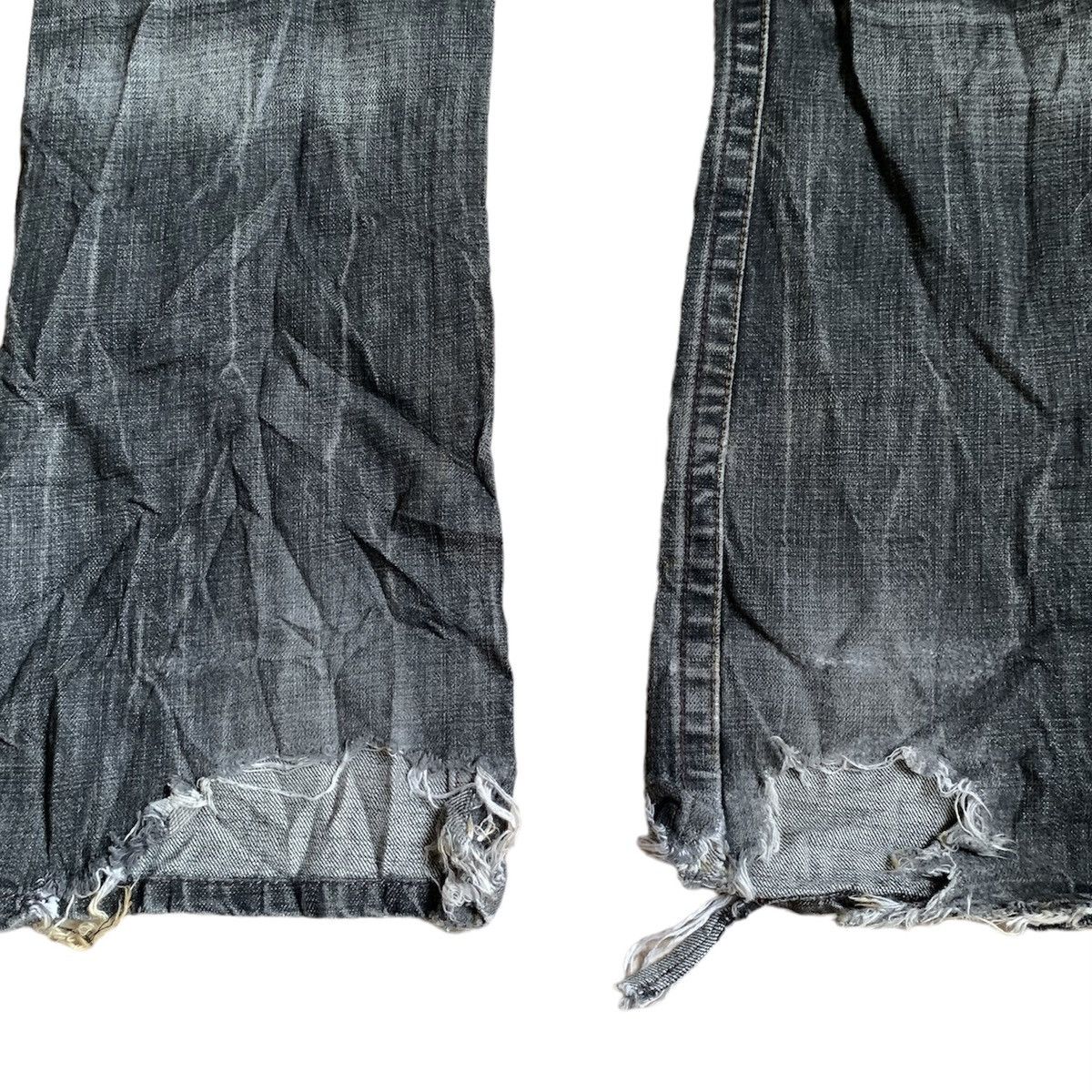If Six Was Nine Nicole Club For Men Mud Wash Flare Jeans Size US 29 - 8 Thumbnail
