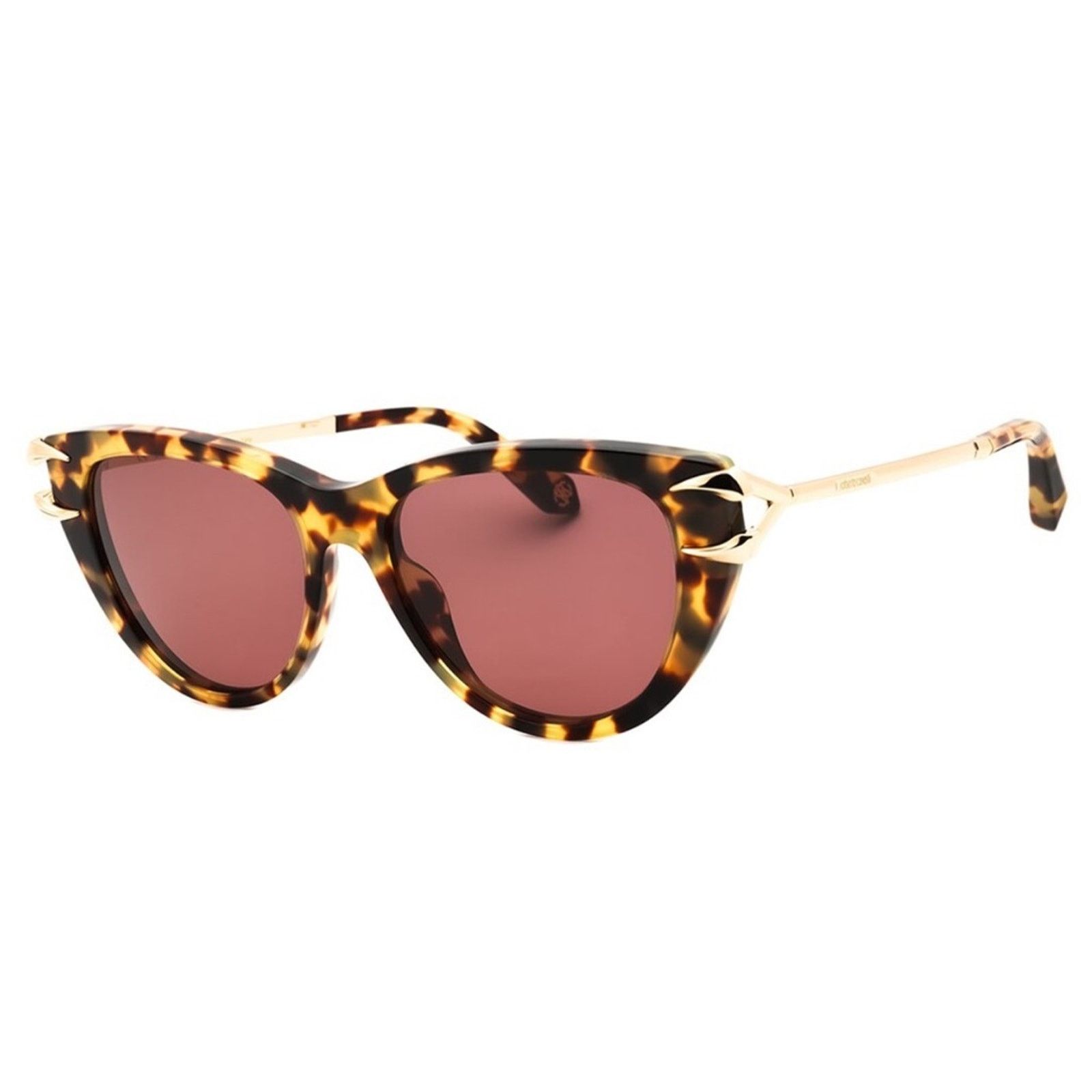 Roberto Cavalli New! Roberto Cavalli SRC031 0777 Chic Havana Claw Sunglasses Size ONE SIZE - 1 Thumbnail