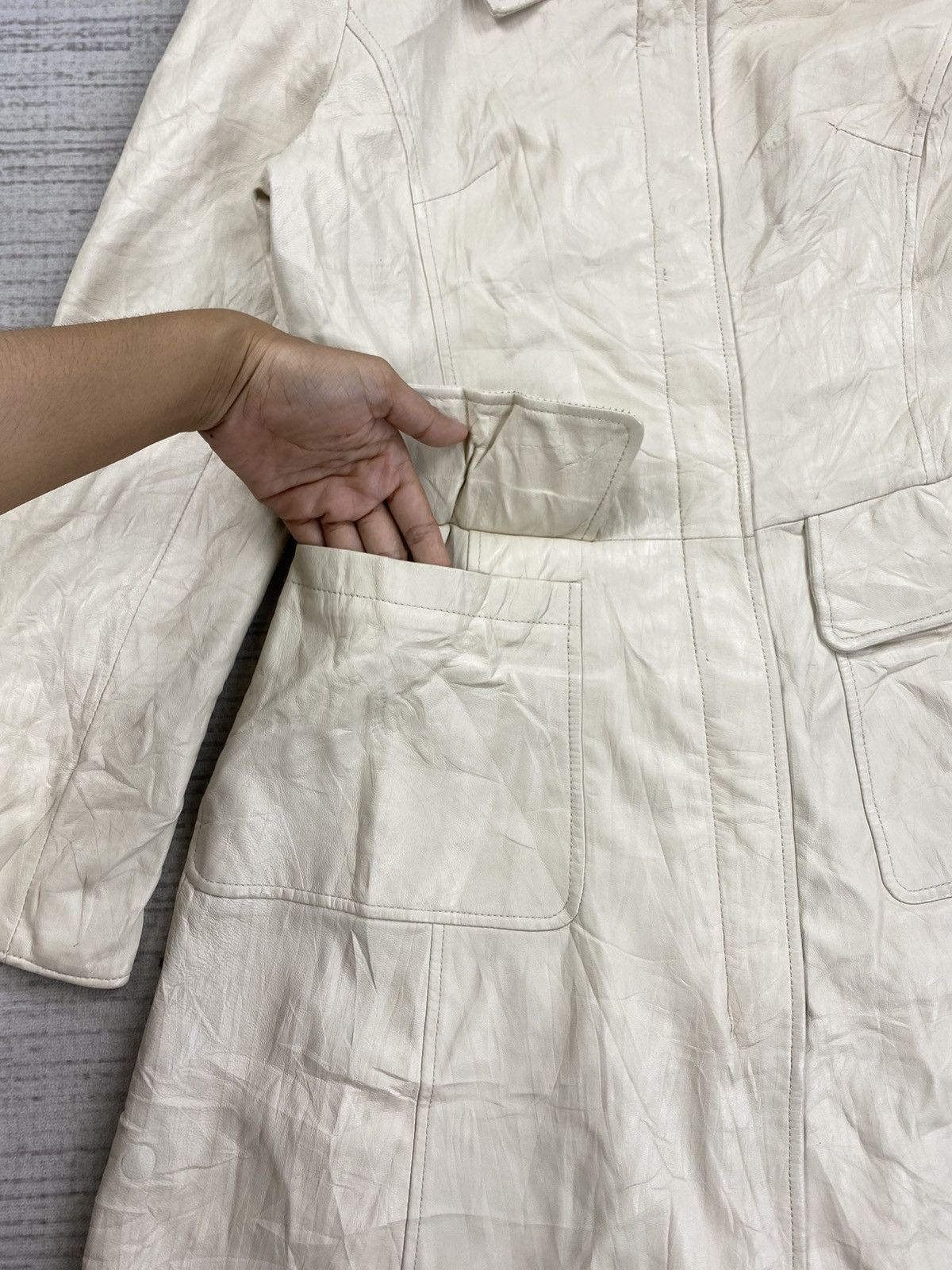 Balmain Vintage Balmain Paris Sheepskin Long Jacket Size S / US 4 / IT 40 - 8 Thumbnail