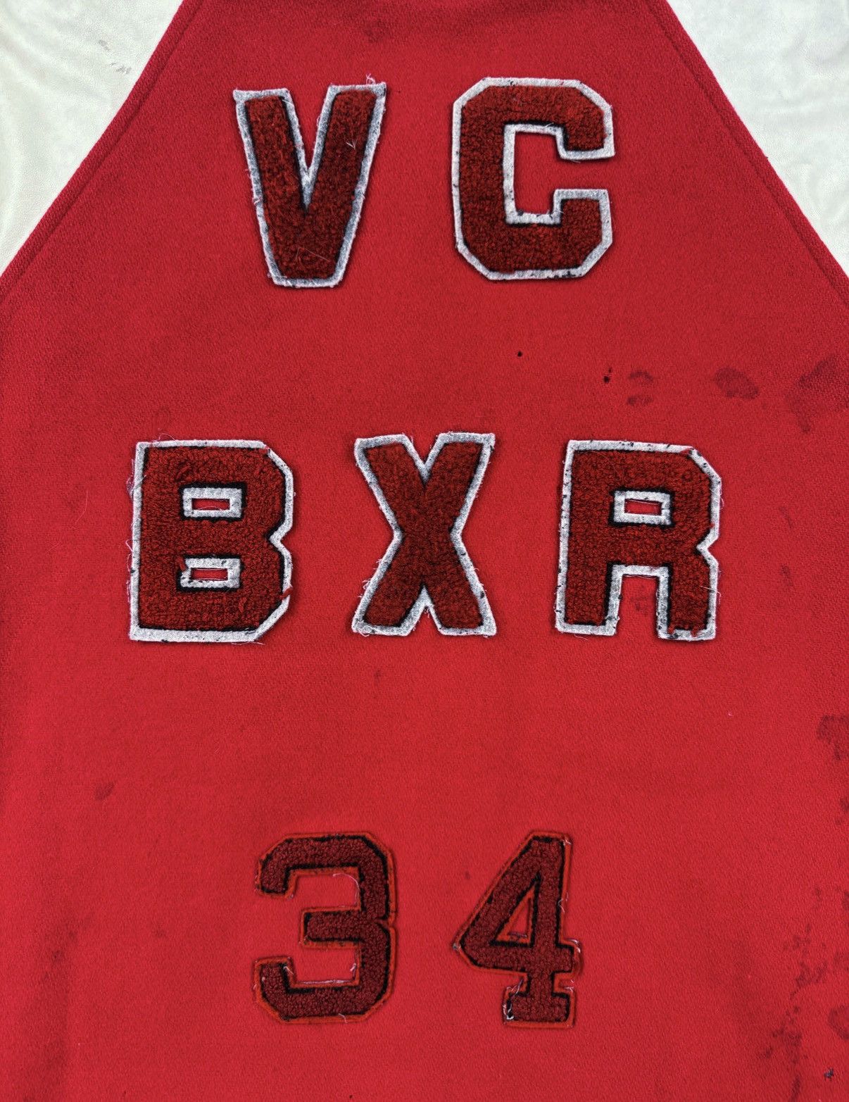 Raf Simons AW02 Raf Simons ‘Virginia Creeper’ Chenille Patch Varsity Jacket Size US S / EU 44-46 / 1 - 2 Thumbnail