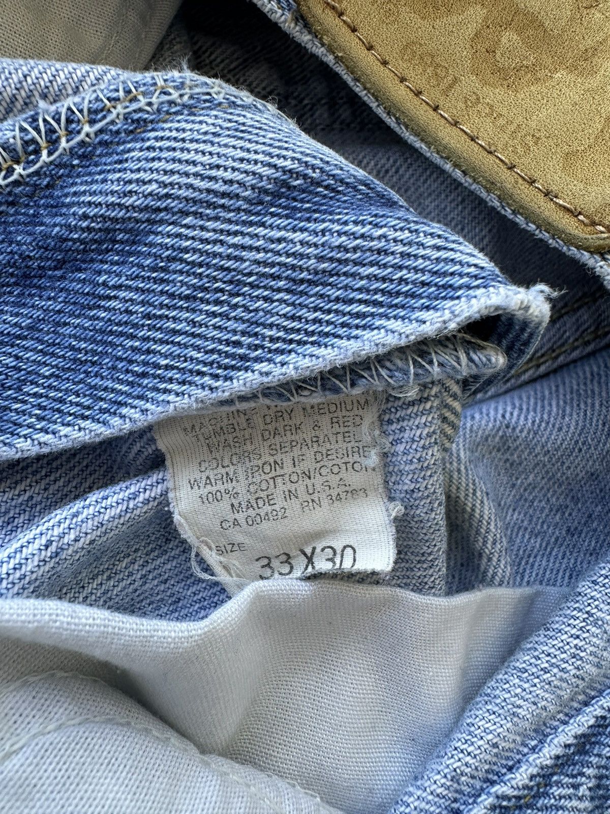 Lee 90s Lee Light Wash Denim Jeans Size US 31 - 6 Thumbnail