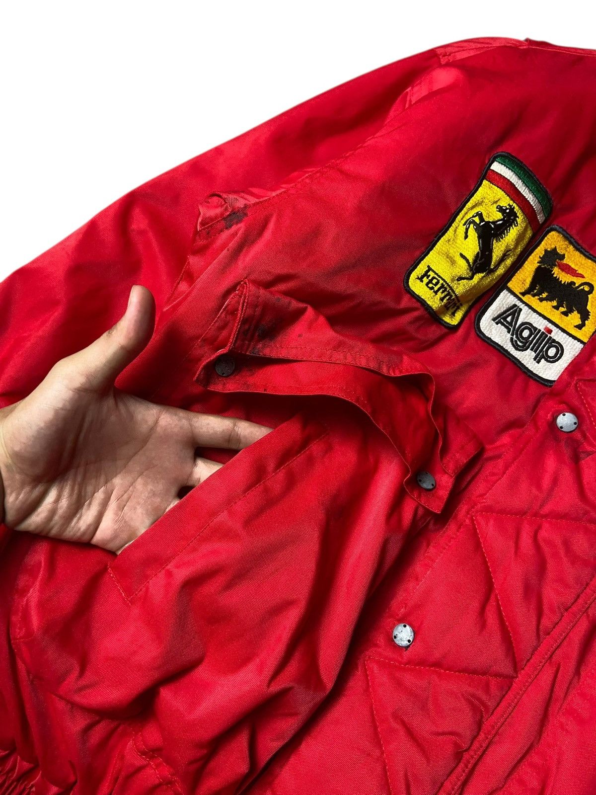 Japanese Brand Ferrari Marlboro F1 Racing Bomber Jacket (167) Size US L / EU 52-54 / 3 - 9 Thumbnail