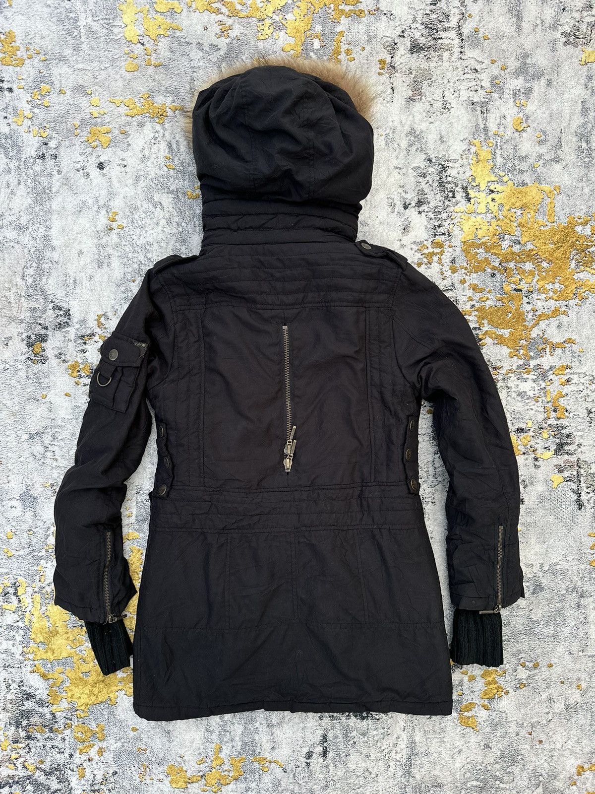 14th Addiction FAUX FUR BONDAGE JACKET Playboi Carti Style Archive LGB Size US M / EU 48-50 / 2 - 11 Thumbnail