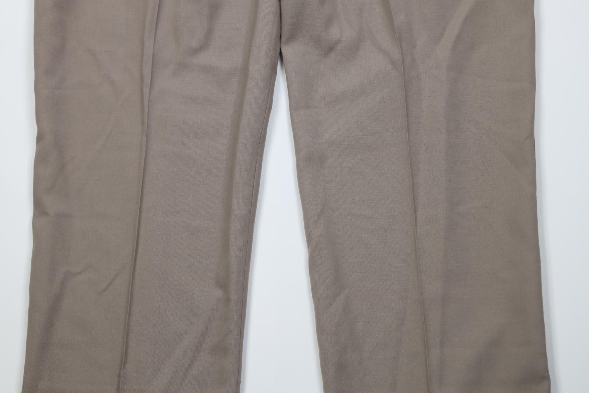 Lands' End Vintage 90s Lands End Knit Wide Leg Chino Pants Beige USA Size US 42 / EU 58 - 11 Thumbnail