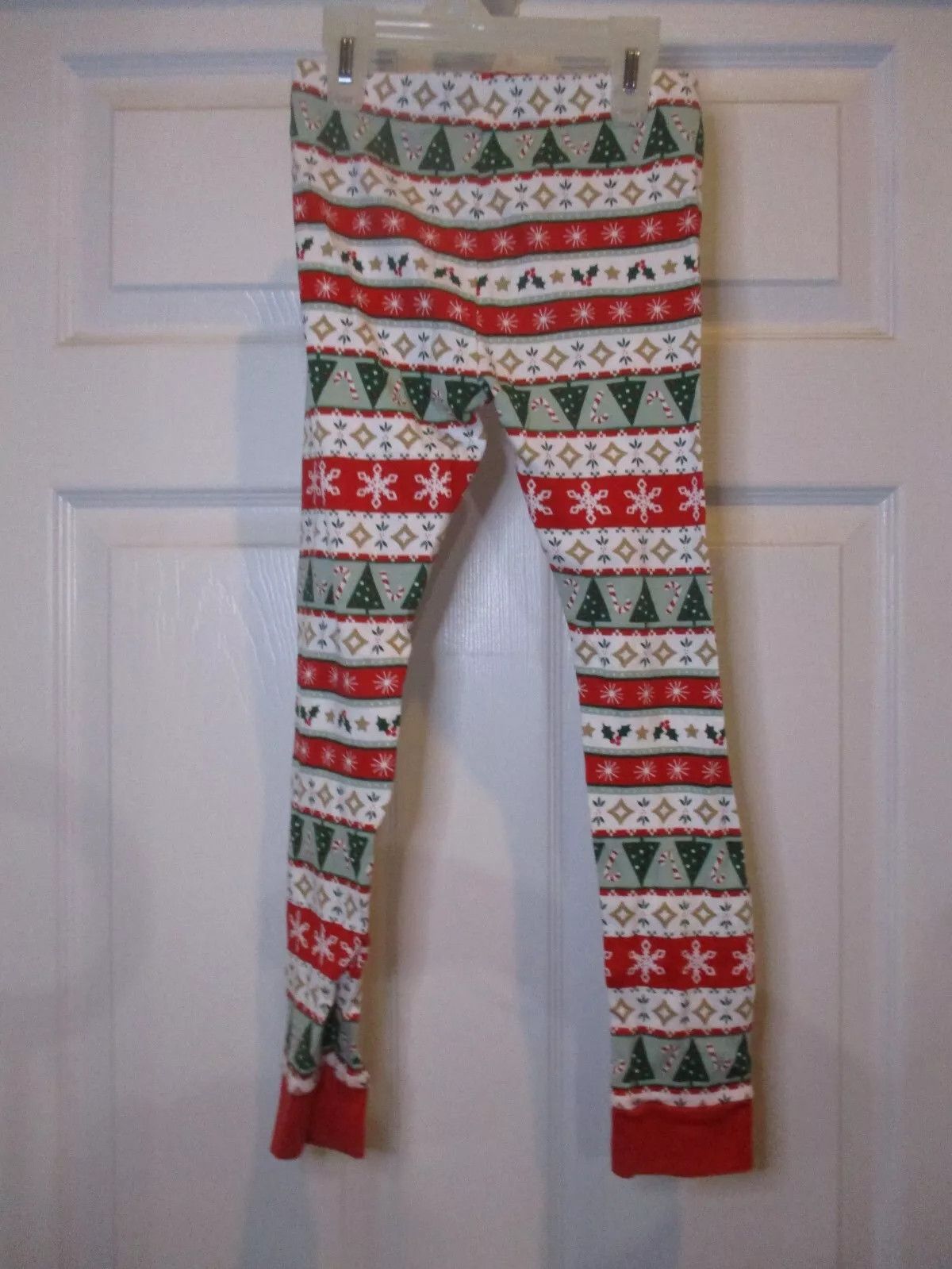 Other Carter's Girls Christmas Pajama Pants Size 7/7A Size 28" / US 6 / IT 42 - 3 Thumbnail