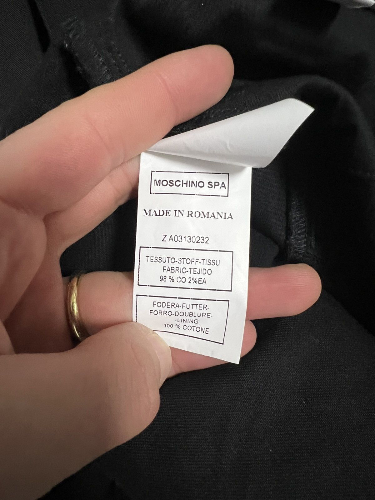 Moschino Moschino couture black jeans L Size 36" / US 14 / IT 50 - 7 Thumbnail