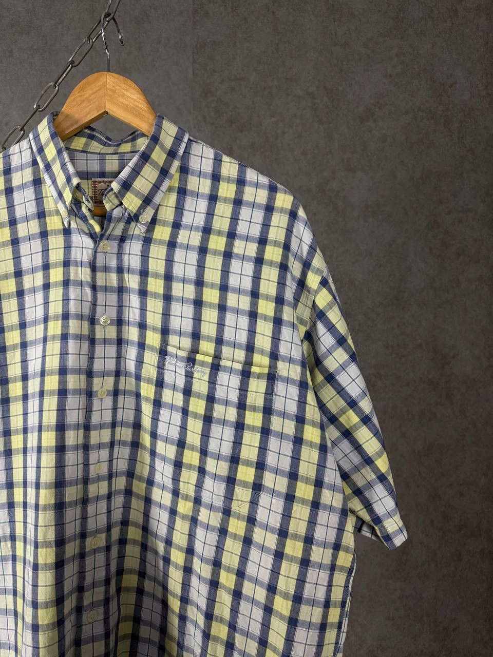 Burberry Thomas Burberry luxury designer vintage shirt Size US XXL / EU 58 / 5 - 2 Thumbnail