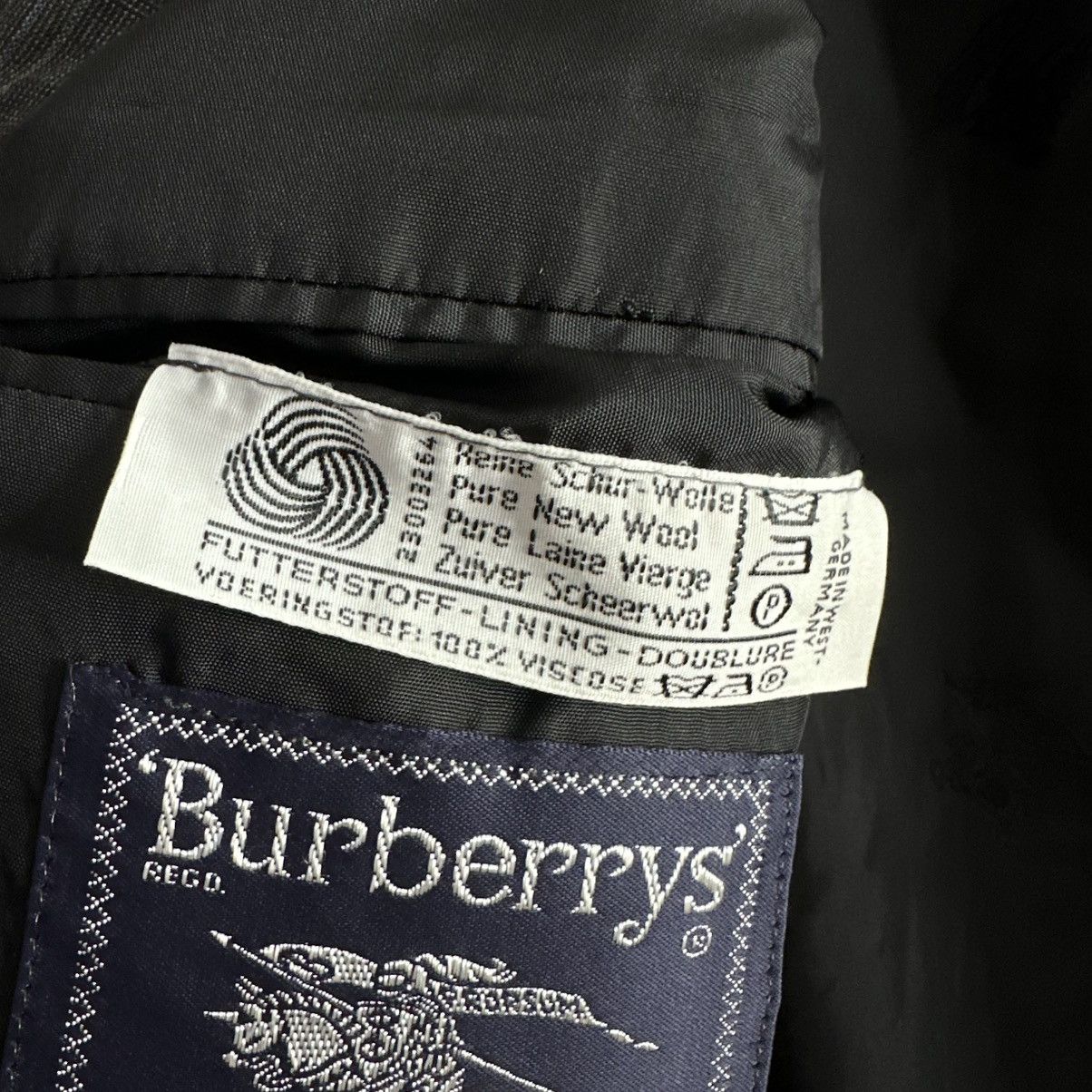 Burberry Burberry Burberrys Vintage Blazers Size 46R - 7 Thumbnail