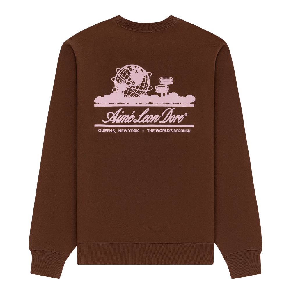 Aime Leon Dore Aimé Leon Dore Unisphere Crewneck Brown • L Size US L / EU 52-54 / 3 - 1 Thumbnail