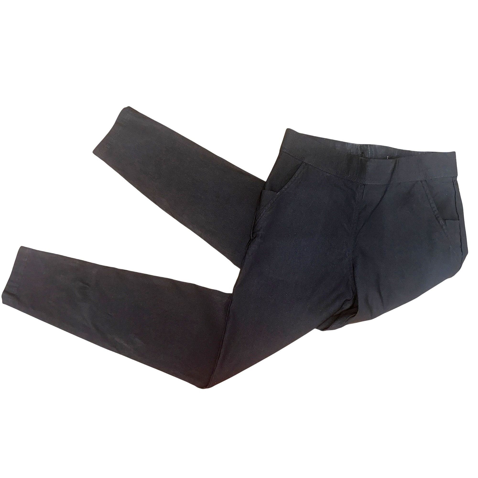 Other CCC Black Slim Fit Leggings High Quality Stitching Elegant D Size 25" / US 0 / IT 36 - 4 Thumbnail
