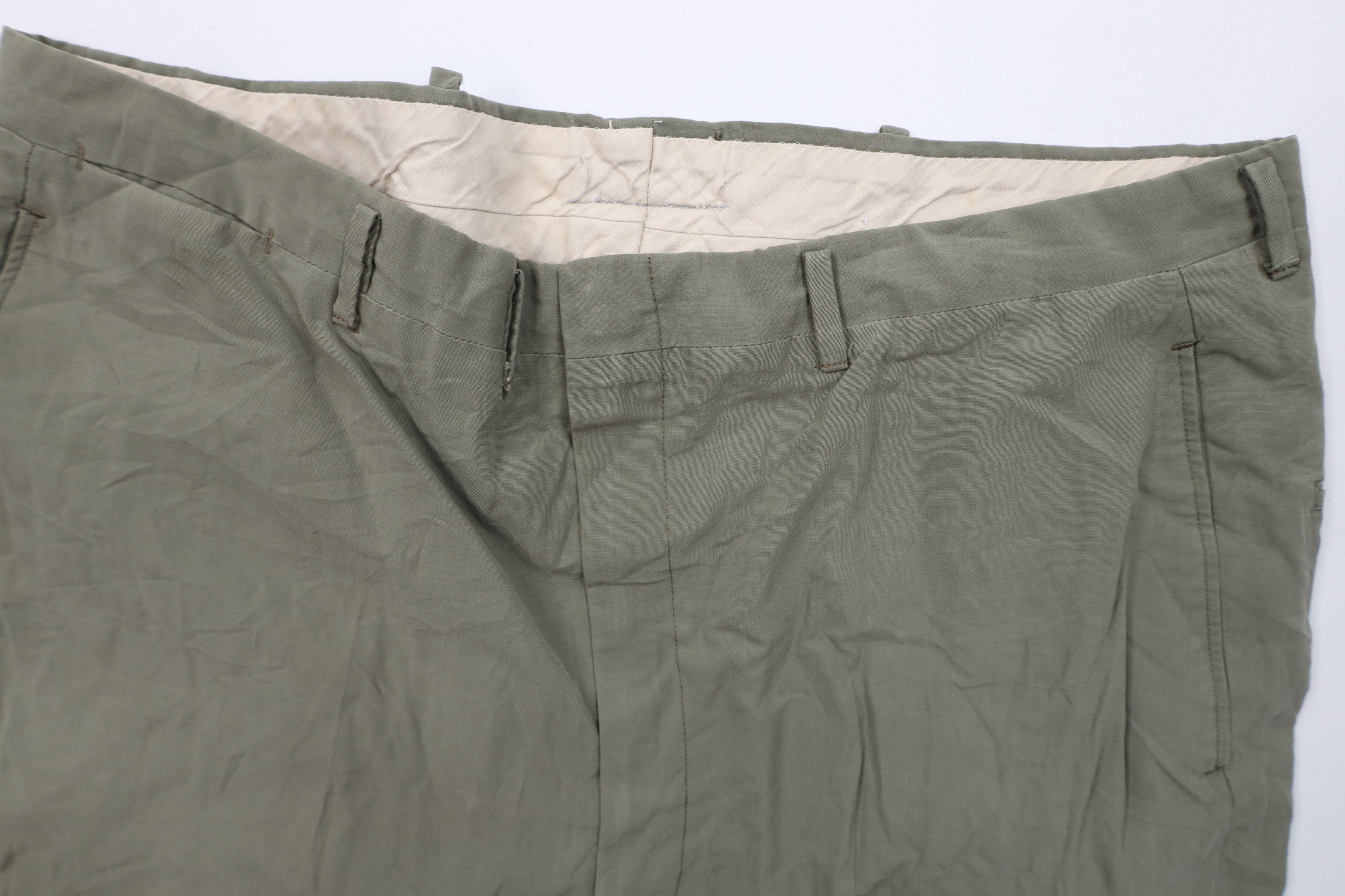 Vintage Vintage 50s Streetwear Rayon Gabardine Wide Leg Pants USA Size US 36 / EU 52 - 7 Thumbnail
