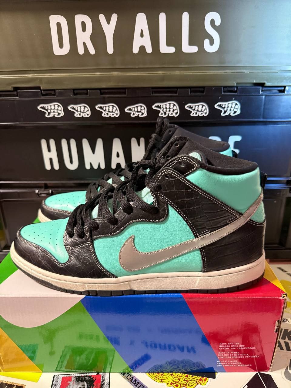 Nike Nike SB Dunk High Diamond Supply Co. (2014) Size US 13 / EU 46 - 1 Thumbnail
