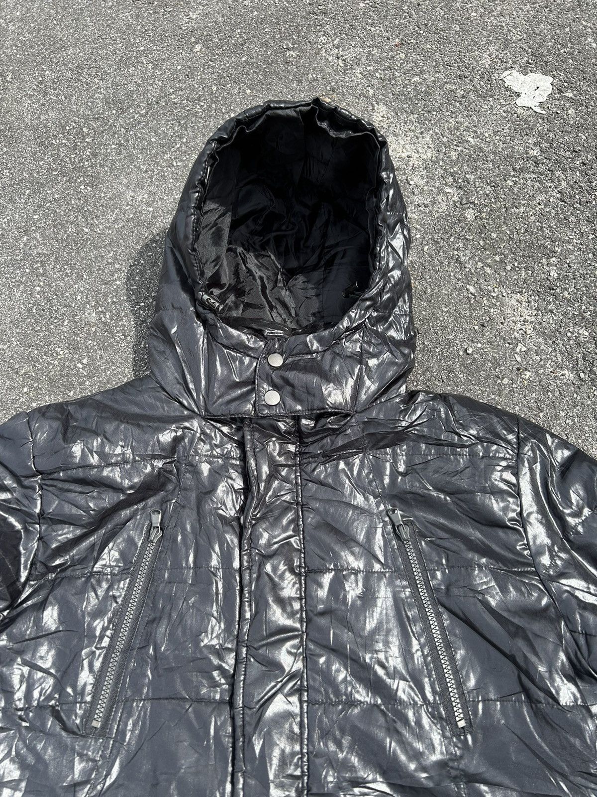 Japanese Brand 💥 IMP puffer hooded BLACK Size US L / EU 52-54 / 3 - 6 Thumbnail