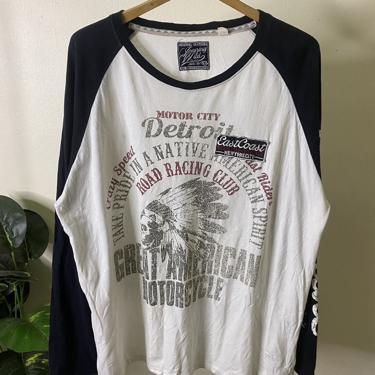 Other American Native Apache Motorcycle Club Pendleton Choppers LS Size US XL / EU 56 / 4 - 6 Thumbnail