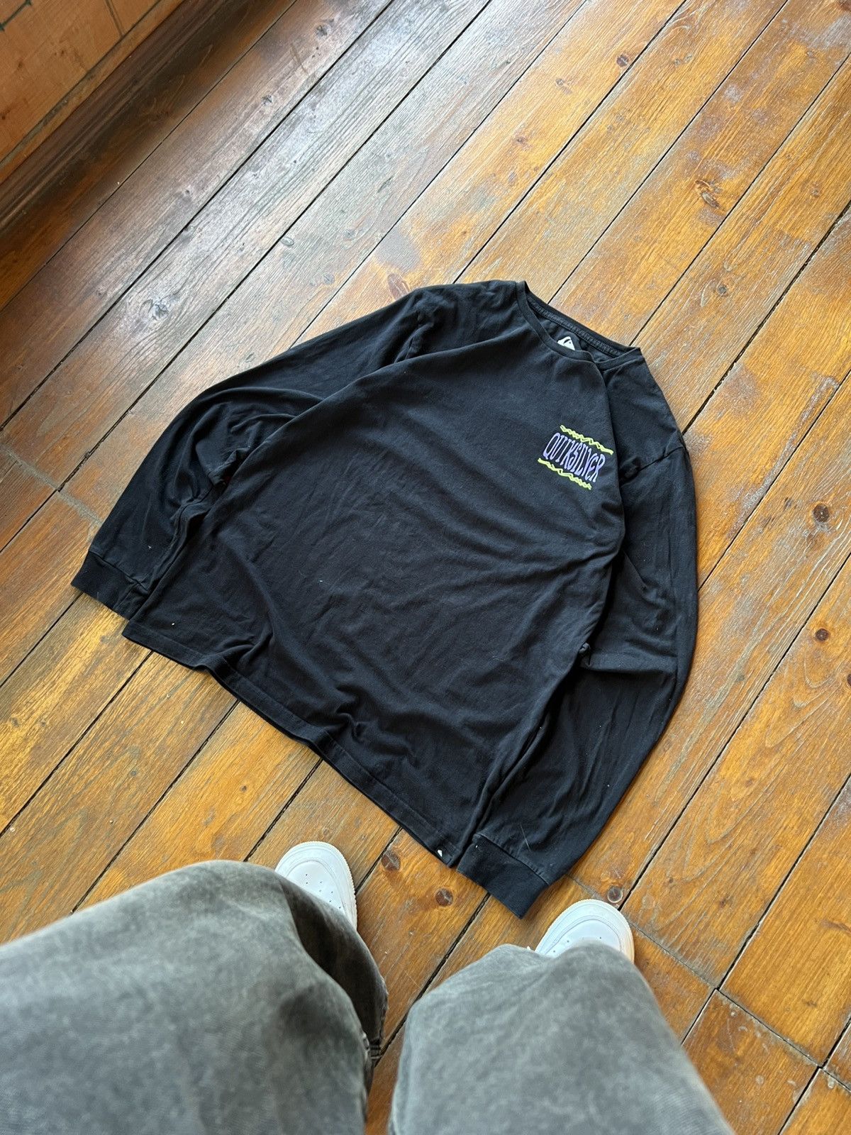 Quiksilver 2022 QUIKSILVER TAKING ROOTS LONGSLEEVE T SHIRT GTAPHIC SZ L Size US L / EU 52-54 / 3 - 2 Thumbnail