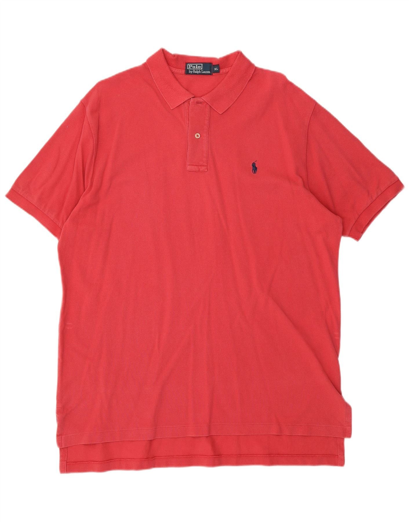 Polo Ralph Lauren Mens Polo Shirt XL Red Size US XL / EU 56 / 4 - 1 Thumbnail