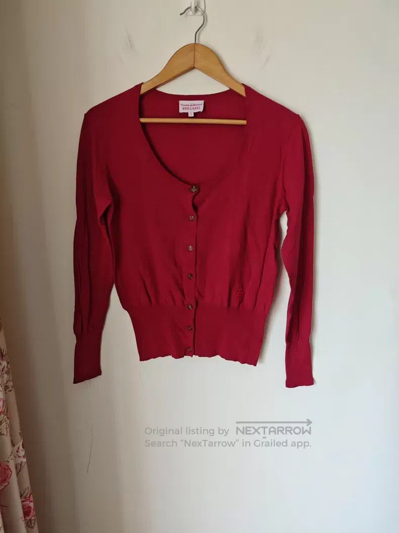 Vivienne Westwood Vivienne Westwood Cotton Knit Top Size L / US 10 / IT 46 - 1 Thumbnail