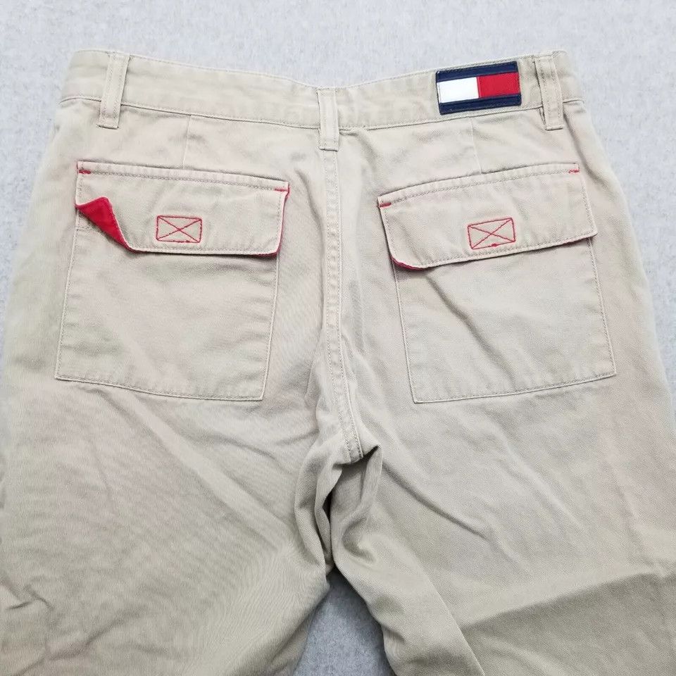 Tommy Hilfiger Tommy Hilfiger Pants Womens 7 Pockets Flared Capri 28x21 Size 28" / US 6 / IT 42 - 9 Thumbnail