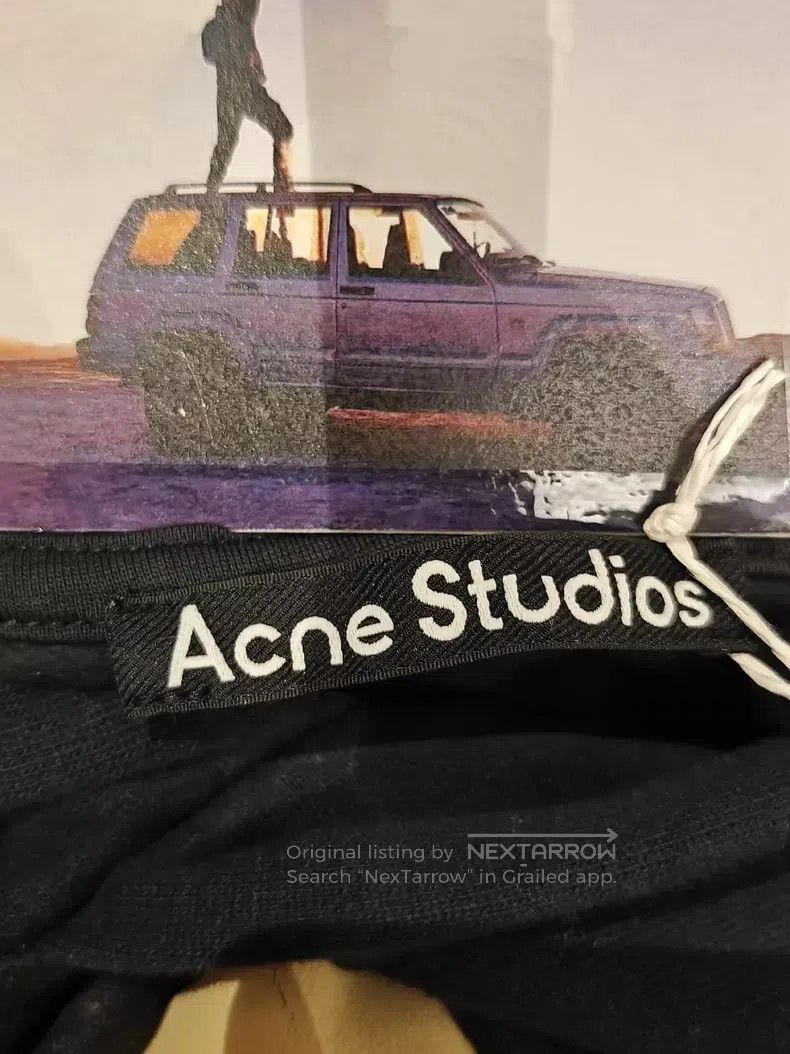 Acne Studios Acne Studios Rainbow Logo Sweatshirt, Black Size US XS / EU 42 / 0 - 4 Thumbnail