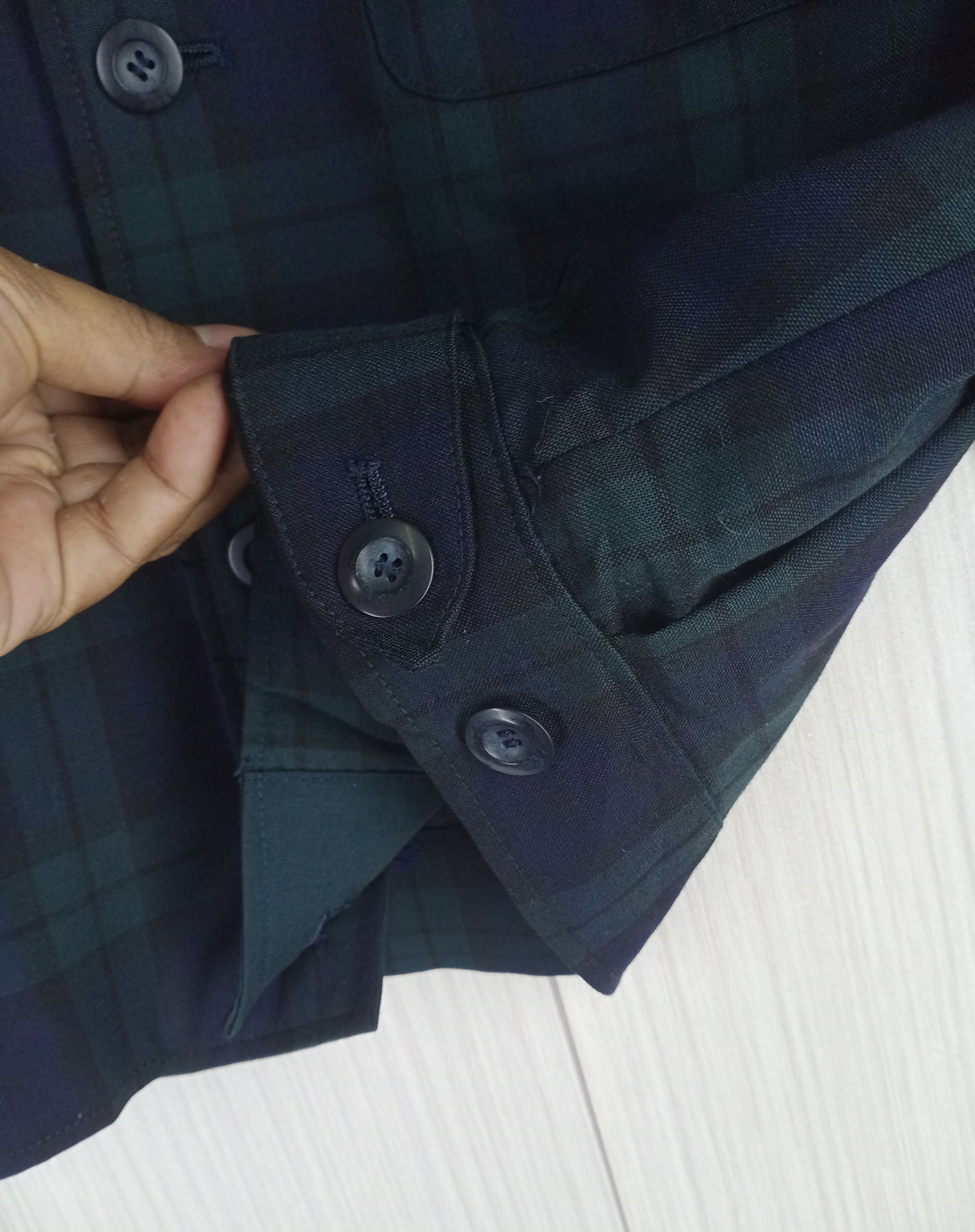 Issey Miyake RARE VINTAGE 90S ISSEY MIYAKE DESIGN STUDIO CHECKERED JACKET Size US M / EU 48-50 / 2 - 7 Thumbnail