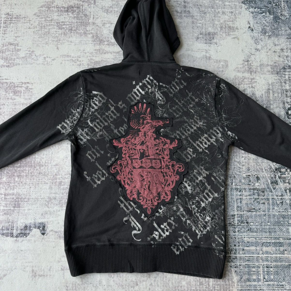 If Six Was Nine × Le Grande Bleu (L.G.B.) × Tornado Mart In The Attic Affliction Punk Hoodie Size US M / EU 48-50 / 2 - 7 Thumbnail